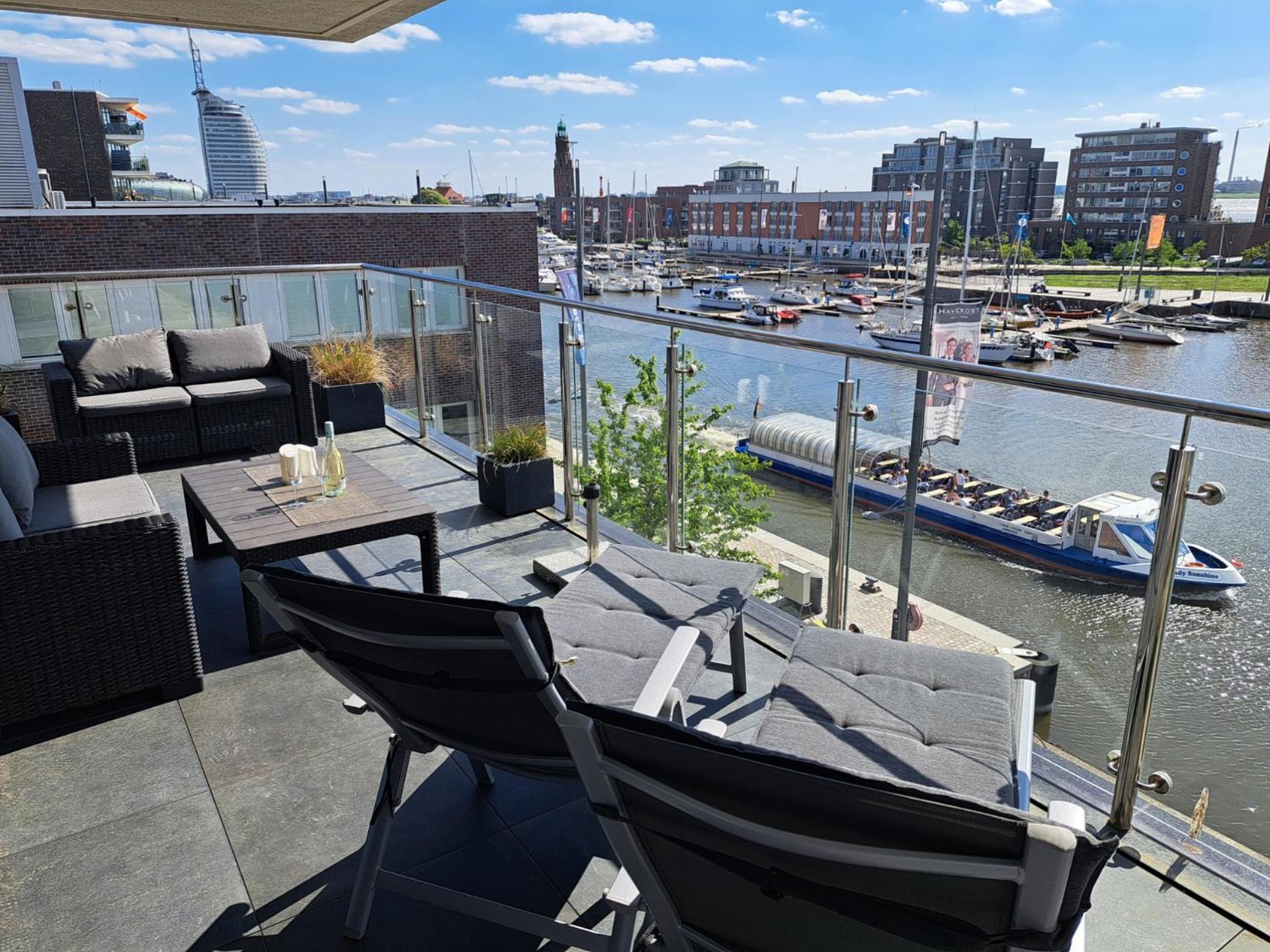 Port Marina 419 - Hafenloft Apartment Бремерхавен Стая снимка